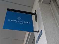 a peace of cake